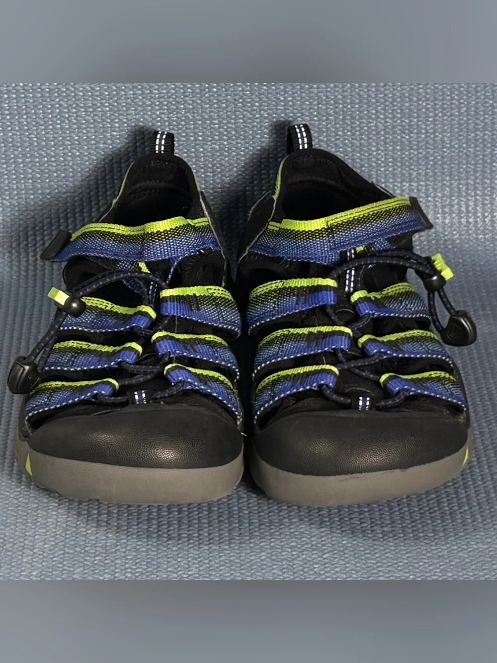 KEEN Newport H2 Waterproof Outdoor Sandals Blue Green Kid’s Size 3